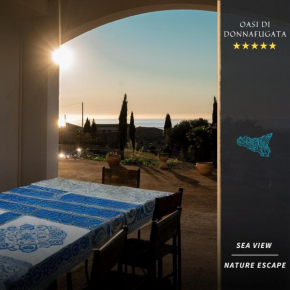 L'OASI DI DONNAFUGATA - Terrazzo vista mare e AC
